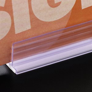 Display Holder with / without Adhesive 1.8125" x 3’’ length