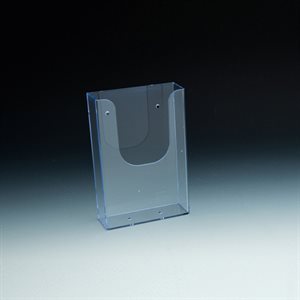 Wall Mount Brochure Holder for Trifold Literature up to 4"