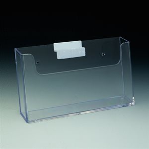 Excelsior Slatwall Brochure Holder 6"