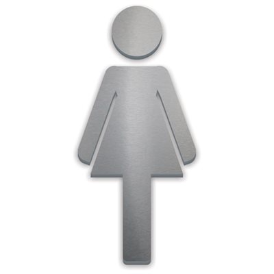 Woman pictogram 2.5’’ x 6" H