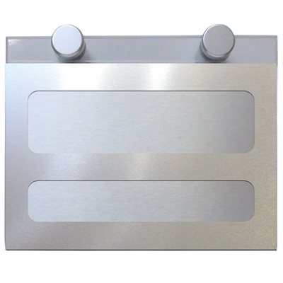 Wall Name Plate PN4 Aluminium Laminate 6 x 5"