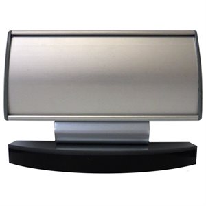 Desk Name Plate PN5 Aluminium 6 x 4.5"